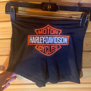 Harley Davidson/Her Pony the Label booty shorts